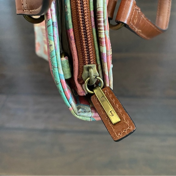 Fossil Women's Multicolor Handbag With Logo Key Design One Size - Picture 4 of 10